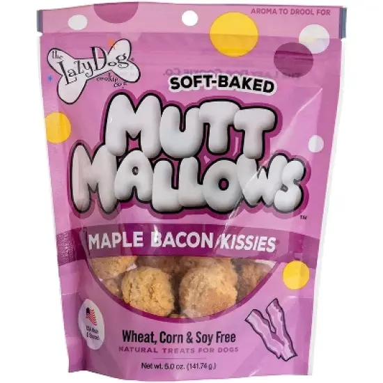 The Lazy Dog Cookie Co. Mutt Mallows Maple Bacon Kisses, 5 oz. image {3}