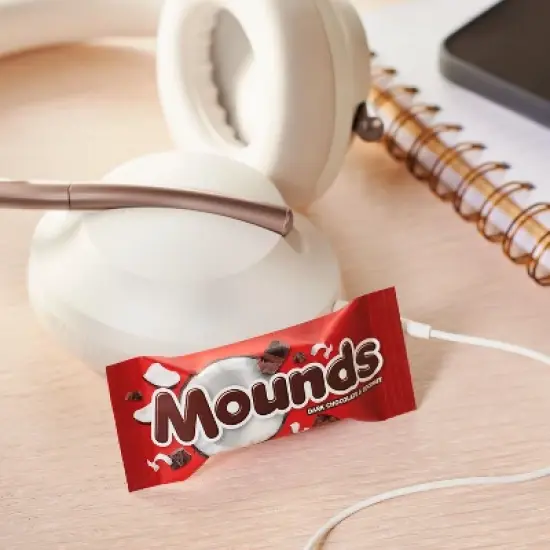 Mounds Dark Chocolate and Coconut Snack Size Candy Bars - 11.3oz, Bag image {2}