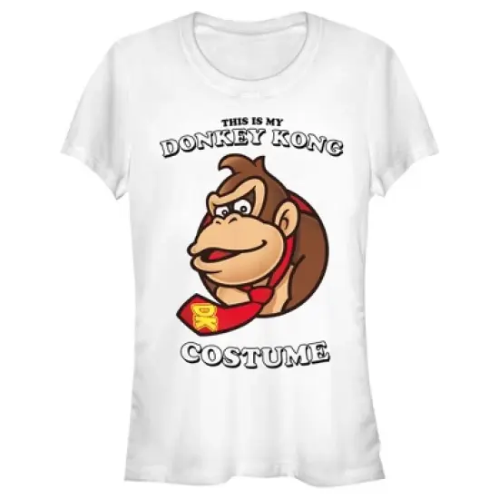 Junior's Nintendo This is my Donkey Kong Costume T-Shirt image {3}