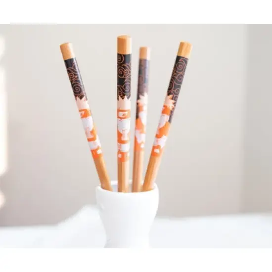 Just Funky Naruto: Shippuden Ramen Bamboo Chopsticks | Set of 2 image {4}