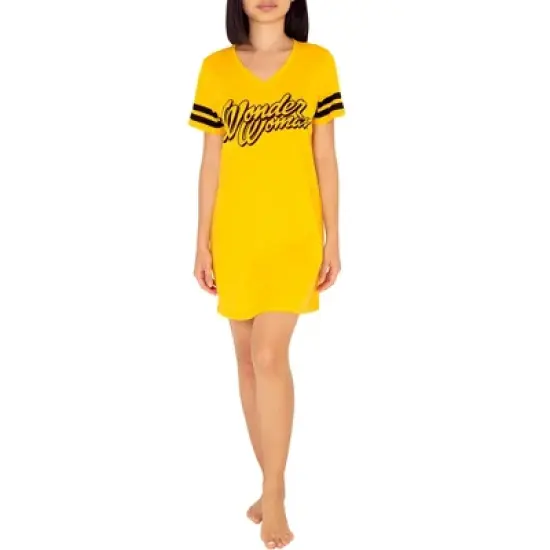 Smart & Sexy Women's Oversized Graphic V-Neck Sleep Shirt image {12}