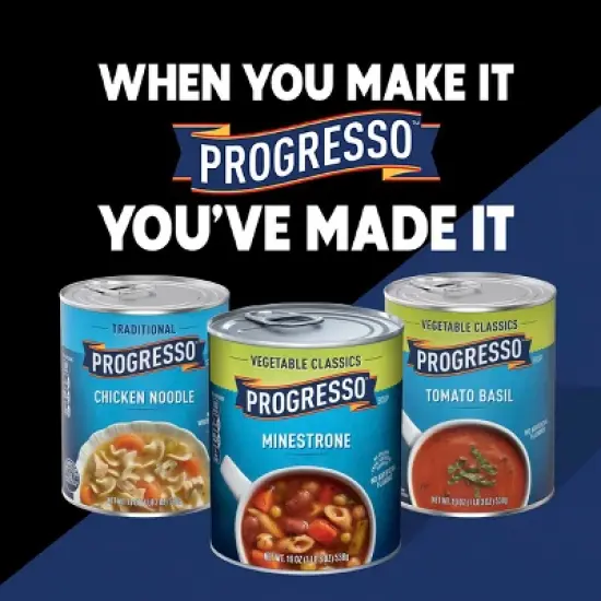 Progresso Rich & Hearty Chicken & Homestyle Noodle Soup - 19oz image {4}