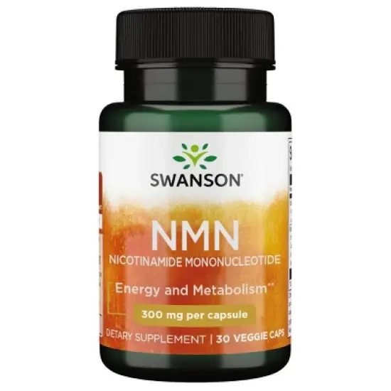 Swanson NMN Nicotinamide Mononucleotide, 300 mg, 30 Veggie Capsules image {8}
