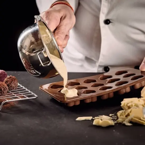 Unique Bargains Silicone Clay Template Fondant Template for Crafts Air Dry Cake 3 Pcs image {3}