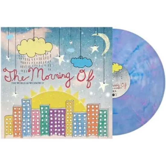 The Morning Of - The World As We Know It (Colored Vinyl Blue Pink) image {1}