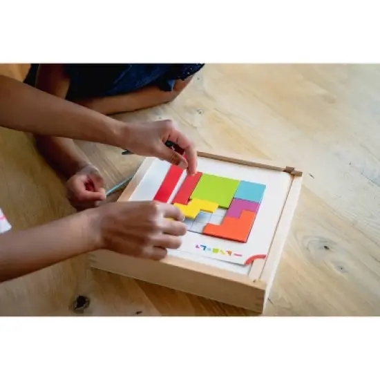 Chuckle & Roar Magnetic Wooden Logic Kids Puzzles - 41pc image {1}