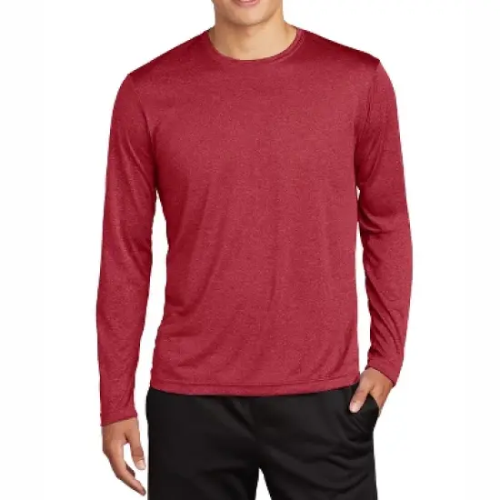 Mafoose Men's Long Sleeve Heather Contender Tee image {4}
