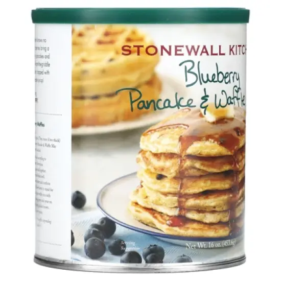 Stonewall Kitchen Blueberry Pancake & Waffle Mix, 16 oz (453.6 g) image {3}