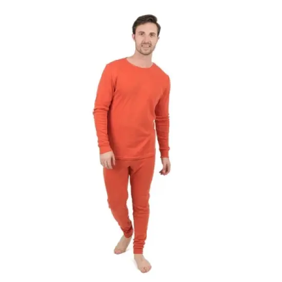 Leveret Mens Two Piece Cotton Solid Boho Color Pajamas image {10}