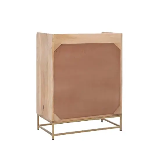Gordon Bar Cabinet Natural - Linon image {6}