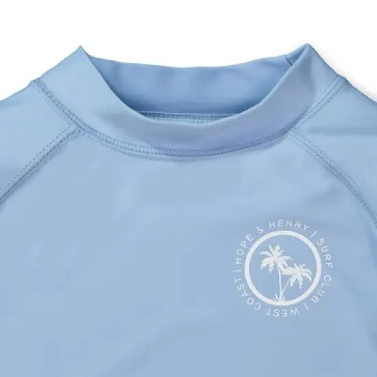 Hope & Henry Boys' Long Sleeve Swim Rashguard, Toddler image {1}