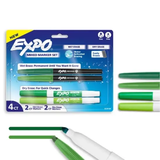 Expo 4ct Asst Dry Erase Marker image {9}