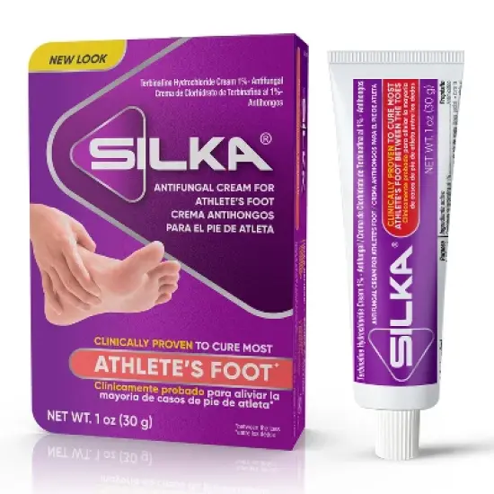 SILKA Athlete's Foot Antifungal Cream 1oz image {9}