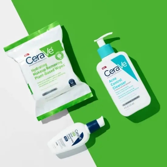 CeraVe Acne Face Wash with 2% Salicylic Acid Cleanser with Purifying Clay for Oily Skin - 8 fl oz image {2}