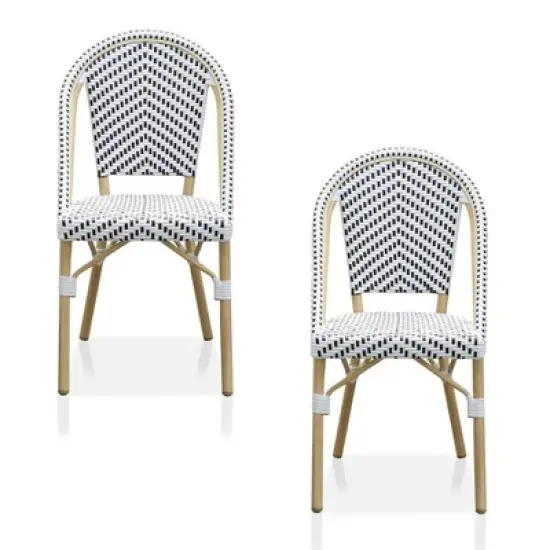 3pc Arna Patio Set With 32" Round Dining Table - miBasics image {1}