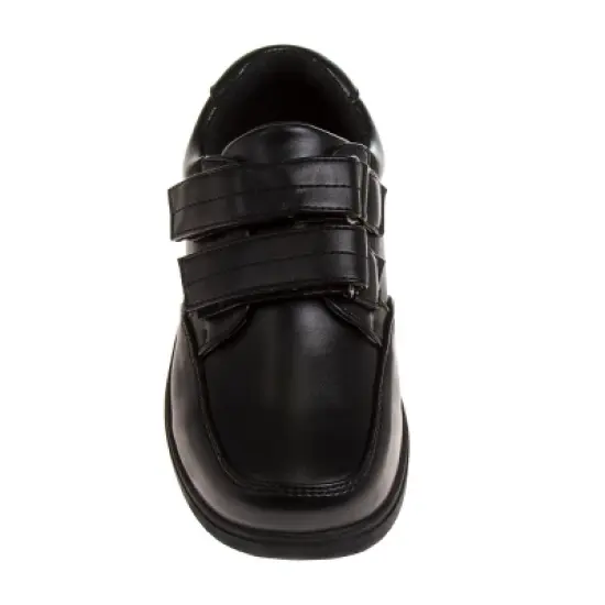 French Toast Boys School Shoes Double Hook and Loop Closure (Little Kid Sizes) image {3}