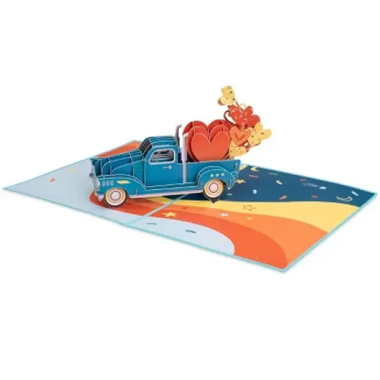 Paper Love 3D Happy Fathers Day Pop Up Card image {2}