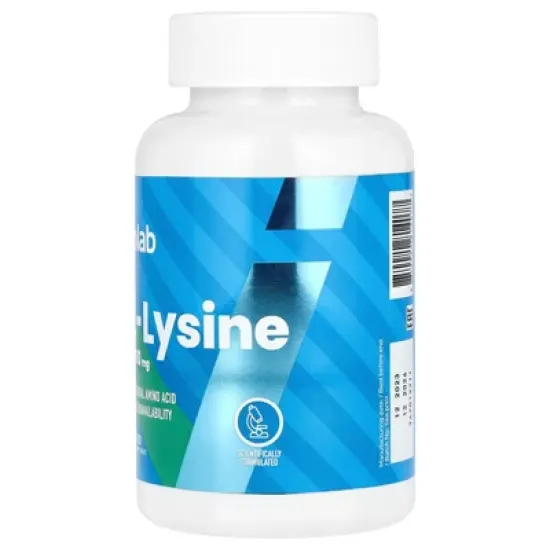 Vplab L-Lysine, 1,000 mg, 90 Caplets image {3}