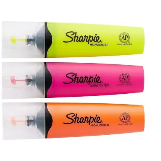 Sharpie Clear View Highlighters Chisel Assorted 8/Pack (1971843) 2472792 image {6}