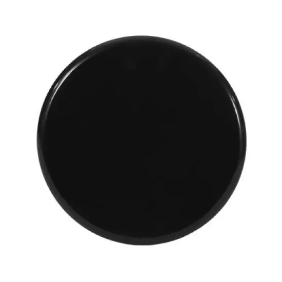 CAVINAS Modern Iron Outdoor Patio Side Table with Flared Design, Outdoor Accent Tables with Circular Top, Modern Outdoor End Table for Patio image {4}