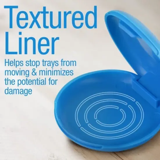 Impresa [3 Pack] Retainer Case Set Intended for Invisalign Teeth Aligner - Slim Pocket-Sized Aligner Case image {3}