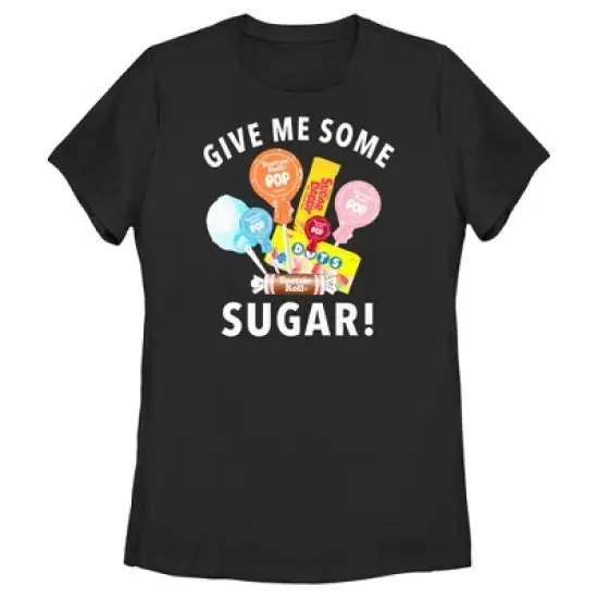 Women's Tootsie Roll Give Me Some Sugar Candy T-Shirt image {3}