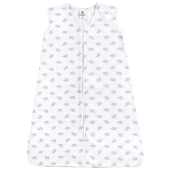 Luvable Friends Baby Sleeveless Jersey Cotton Sleeping Bag, Sack, Blanket, Elephants Jersey image {1}