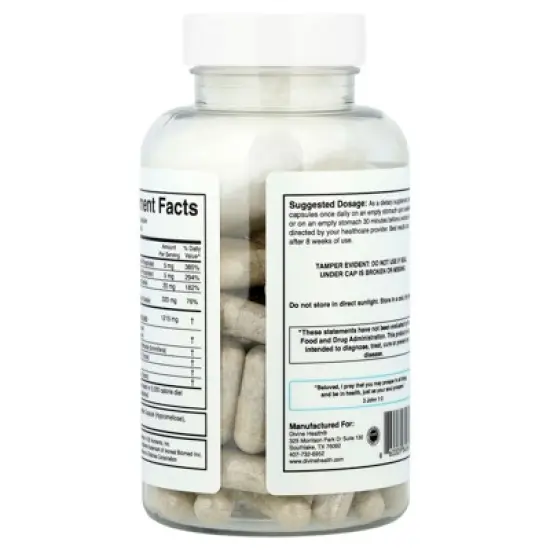 Divine Health Don Colbert M.D. Testosterone Zone, 90 Capsules image {2}