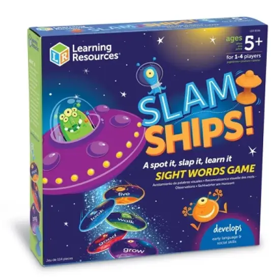 Slam Ships Sight Word Game image {2}