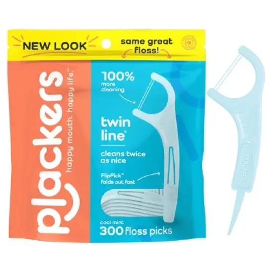 Plackers Value Size Twin Line - 300ct image {6}