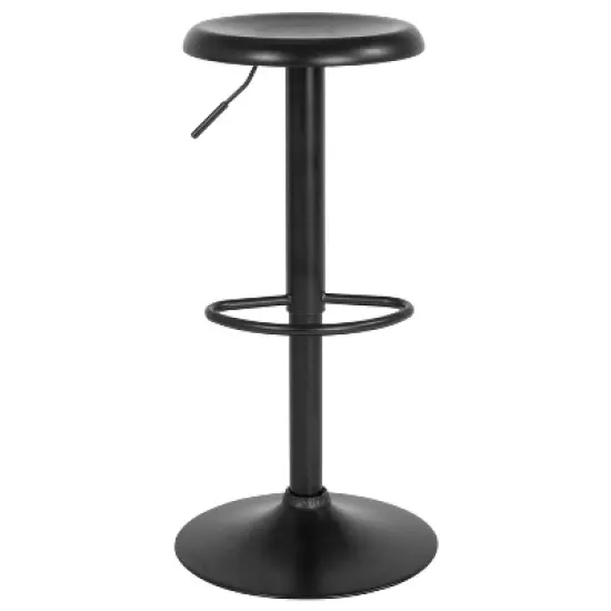 Emma and Oliver Adjustable Height Retro Barstool image {8}