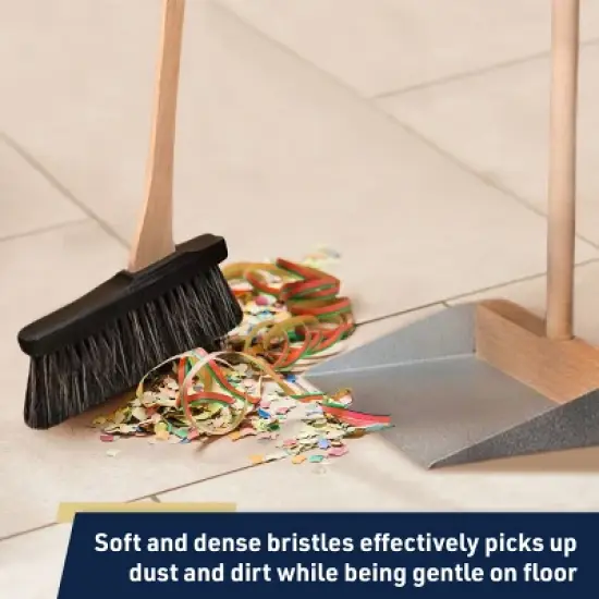 Kings County Tools Standing Broom and Dustpan Set image {7}