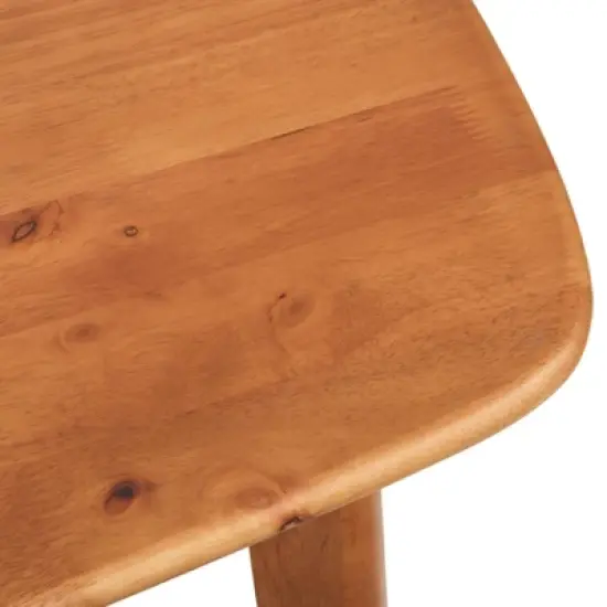 Nettie Mid-Century Modern Rectangular Dining Table Walnut Finish - Buylateral image {3}