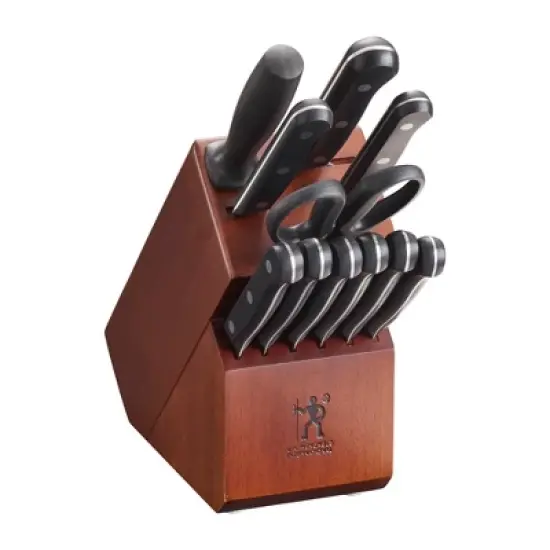 HENCKELS Solution 12-pc Knife Block Set image {1}