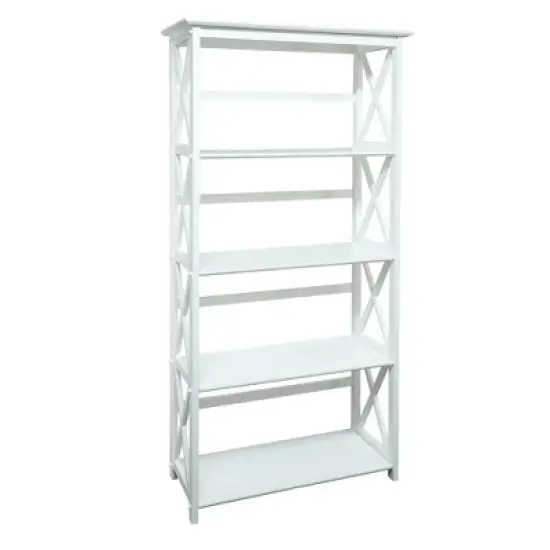 Montego 5 Shelf Bookcase - Flora Home image {7}