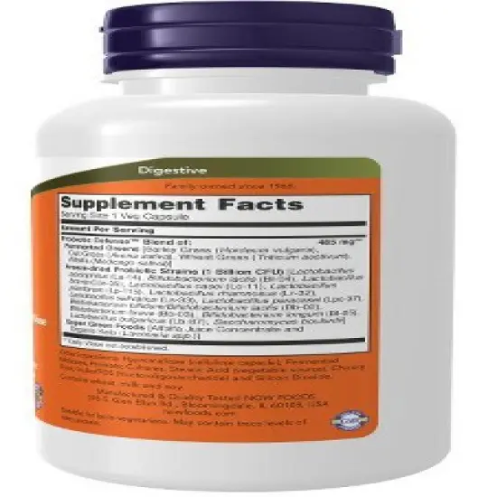 Probiotic Defense by Now Foods  -  90 VegCap image {1}