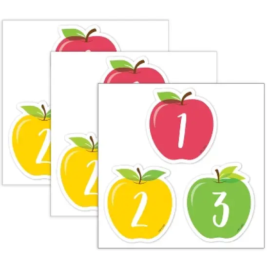 Creative Teaching Press&reg; Apple Time Apples Calendar Days, 35 Pieces Per Pack, 3 Packs image {3}