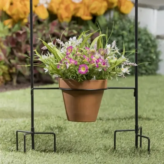 Potted Plant Garden Flag Stand image {2}