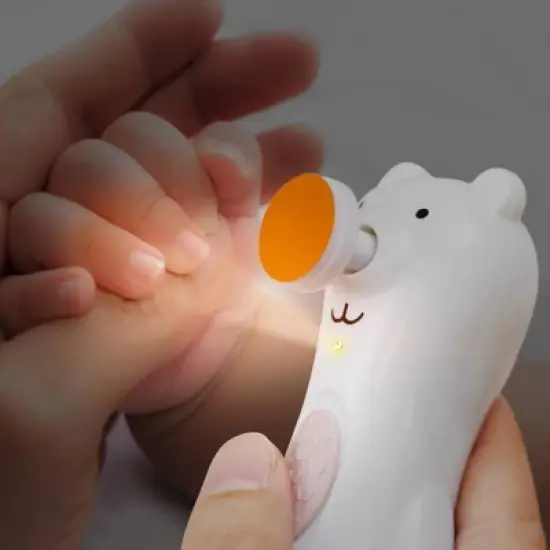 haakaa Happii Bear Rechargeable Nail Trimmer Set image {3}