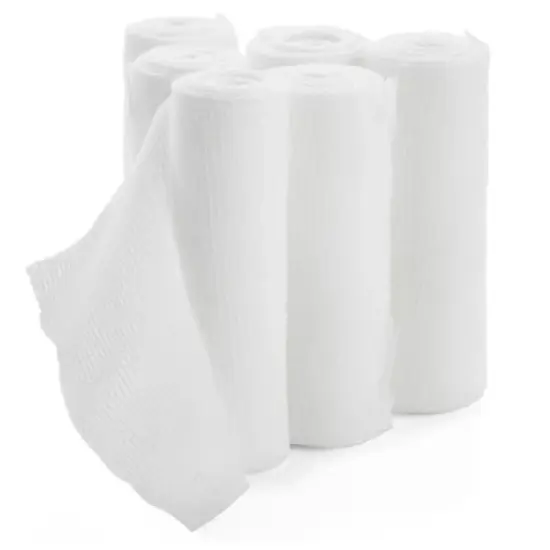 Juvale 48 Pack 4 Inch Gauze Bandage Roll, Rolled Gauze Wrap, 2.6 Yards image {6}