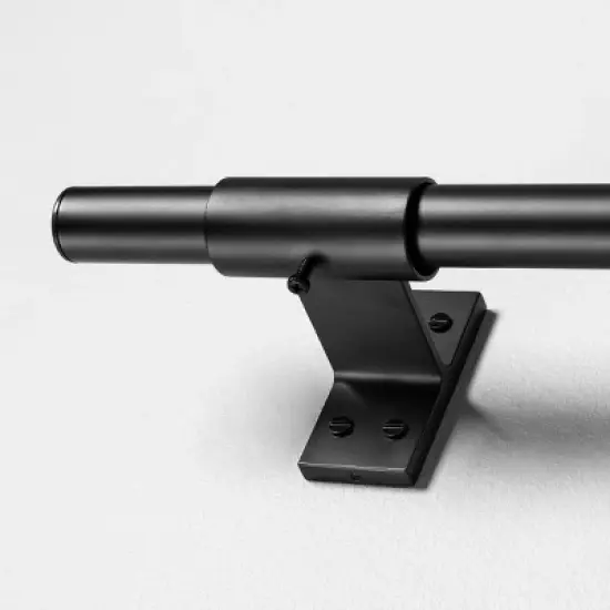 Steel Curtain Rod Matte Black - Hearth & Hand with Magnolia image {6}