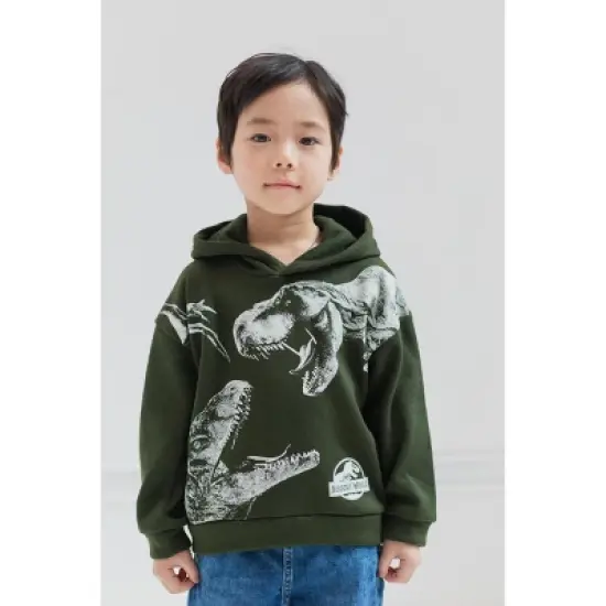 Jurassic World Dinosaur T-Rex Fleece Pullover Hoodie image {3}
