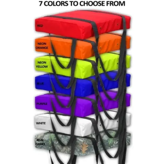 Bradley Type IV Boat Cushion USCG Approved Throwable Flotation Device; Coast Guard approved throw preserver with foam cushion image {1}