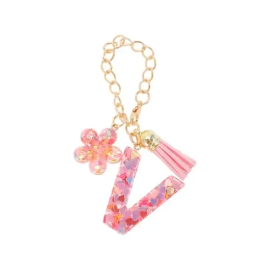 Unique Bargains Flower Letter Water Cup Pendant 1 Pc image {26}