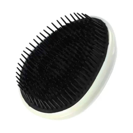 Unique Bargains Egg Shape Mini Portable Hair Brush 3.5" x 2.68" x 1.89" 1 Pc image {10}