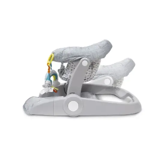 Ingenuity Learn-to-Sit 2-Position Booster Seat - Heather Gray image {4}