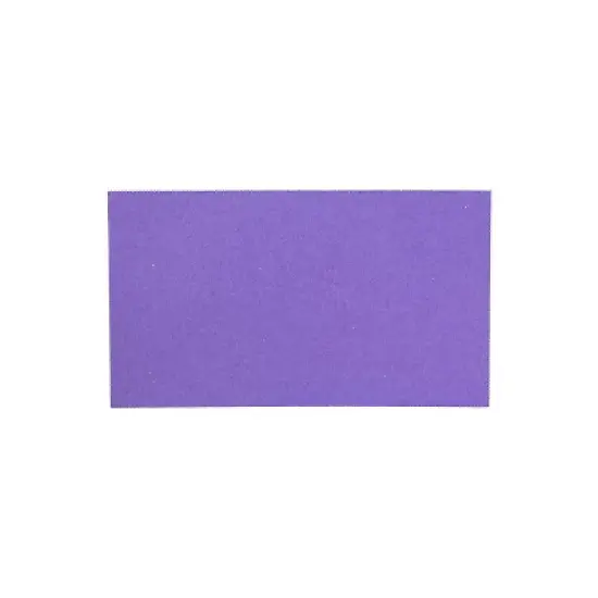 JAM Paper Printable Business Cards 3 1/2 x 2 Violet Purple 100/Pack (22128337) image {2}