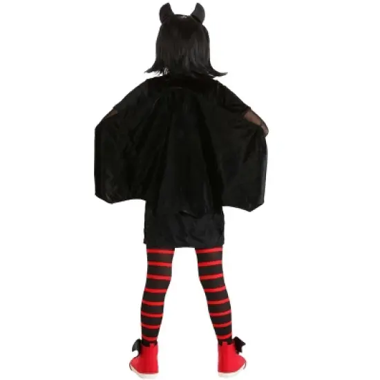 HalloweenCostumes.com Girl's Hotel Transylvania Mavis Deluxe Halloween Costume | Vampiress Cosplay Dress & Wig for Kids image {6}