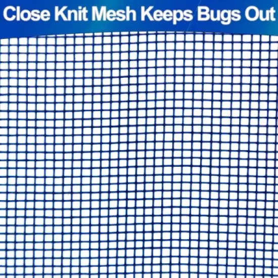 5 Star Super Deals Magnetic Fiberglass Mesh Screen Door - Heavy-Duty Hands-Free Easy Walk Through Closure  Keeps The Bugs Out, Fits Standard Doorways image {4}
