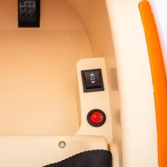 KTMBDW Electric Car for Kids,Toddler Electric Vehicle,Children Ride On Toy with Parental Remote Control/5 Point Safety Belt/LED Lights for Ages 3+ image {7}